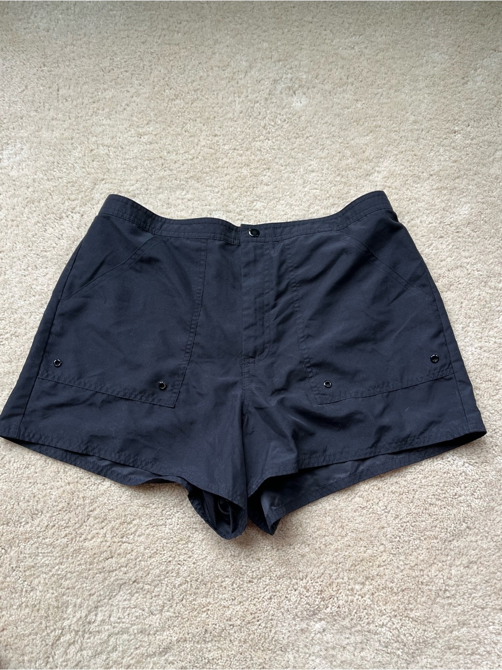 Azul Maxine of Hollywood Women’s Black Swim Board Shorts w/ Lining - 14 - GUC